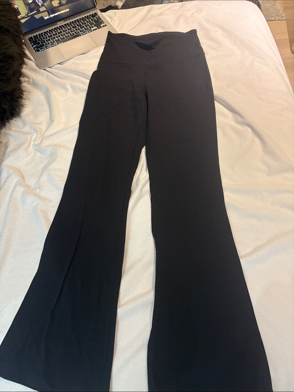 lululemon athletica Black High-Rise Flare Leggings
